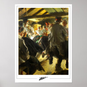 Anders Zorn Zedign Affiche d'art #269