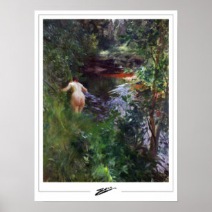 Anders Zorn Zedign Affiche d'art #3
