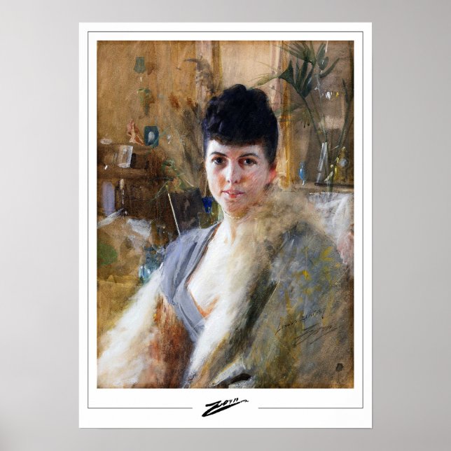 Anders Zorn Zedign Art Poster #114 (Vorne)