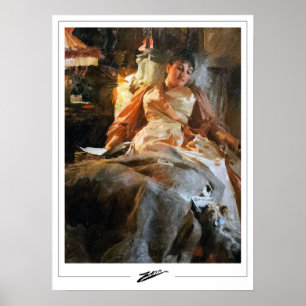 Anders Zorn Zedign Art Poster #28