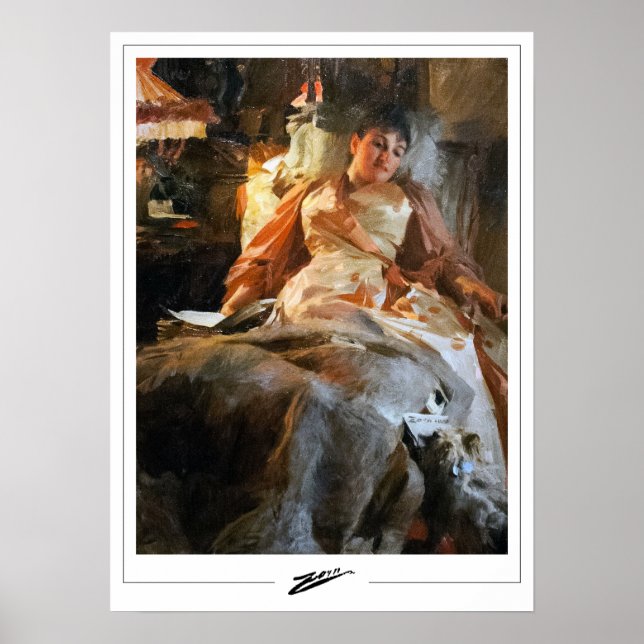 Anders Zorn Zedign Art Poster #28 (Vorne)