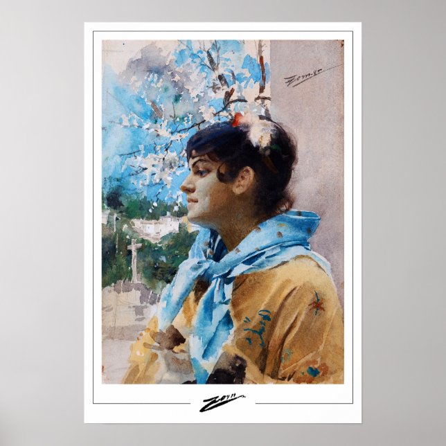 Anders Zorn Zedign Art Poster #353 (Vorne)
