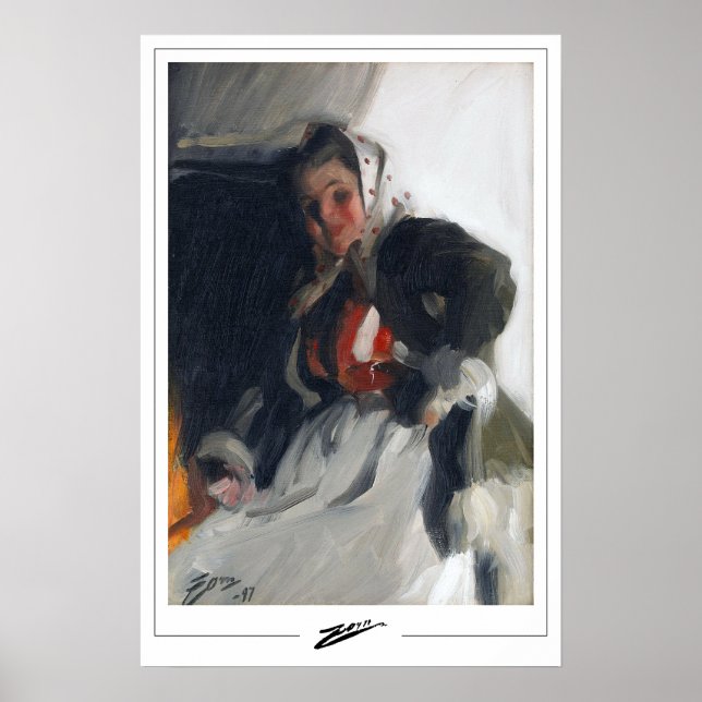 Anders Zorn Zedign Art Poster #368 (Vorne)