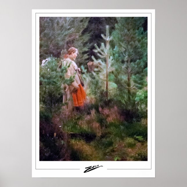Anders Zorn Zedign Art Poster #7 (Vorne)