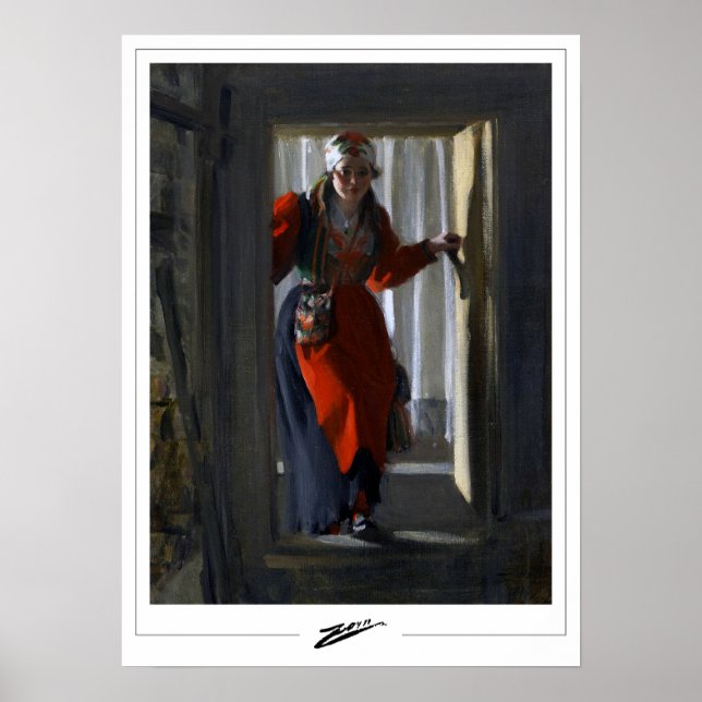 Anders Zorn Zedign Art Poster #80 (Vorne)