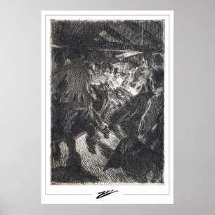 Anders Zorn Zedign Kunstposter #371 Poster