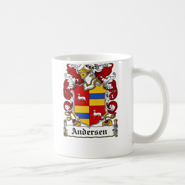 Andersen Familienwappen Kaffeetasse (Rechts)