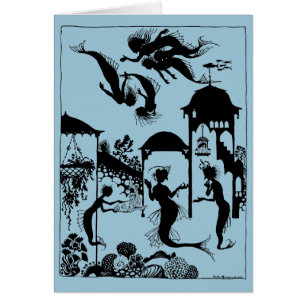 Andersen: Kleine Meerjungfrau-Silhouette