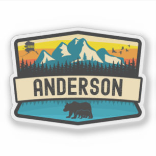 Anderson, Alaska Aufkleber