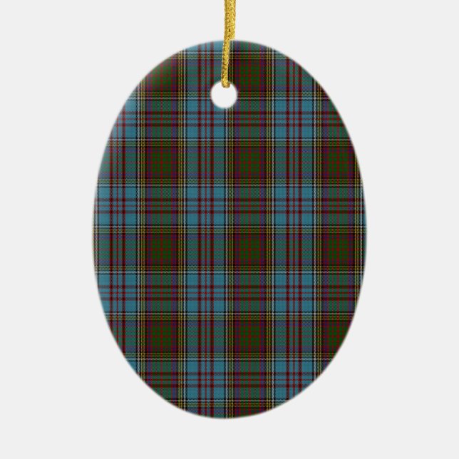 Anderson-Clan-FamilieTartan Keramikornament (Vorne)