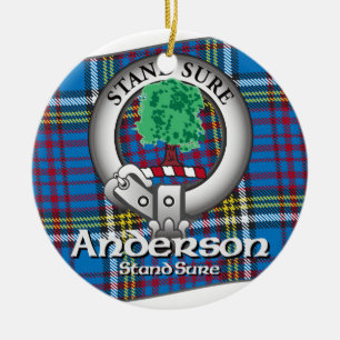 Anderson-Clan Keramik Ornament