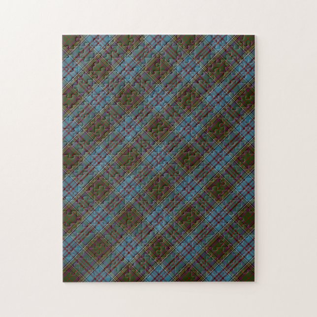 Anderson Clan Tartan Kariertes Muster (Vertikal)