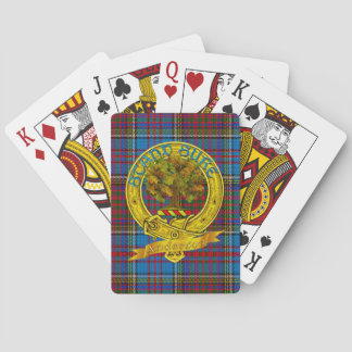 Anderson Clan Tartan & Motif Spielkarten