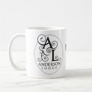 Anderson-Häuschen-Tasse - lila Kaffeetasse