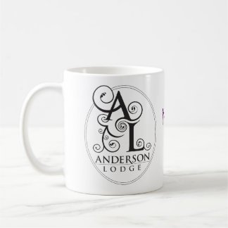 Anderson-Häuschen-Tasse - lila Kaffeetasse