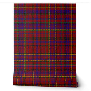 Anderson of Kinnelieber Red Tartan Plaid Scottish  Tapete