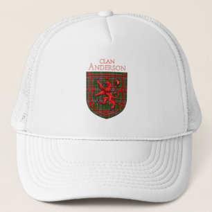 Anderson of Kinnelieber Tartan Scottish Kariert Truckerkappe