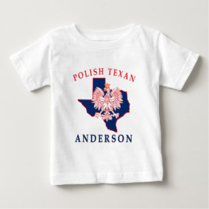 Anderson Polish Texan Baby T-shirt