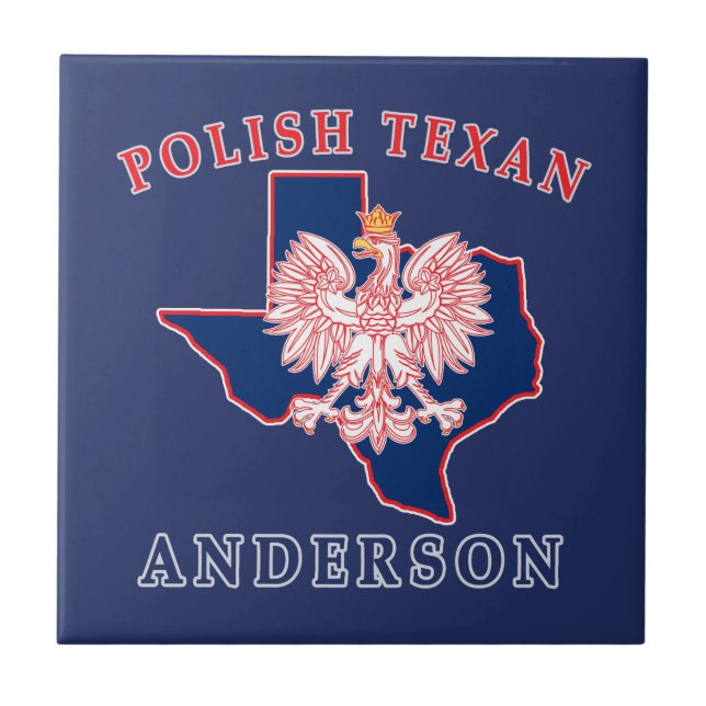 Anderson Polish Texan Fliese (Vorderseite)