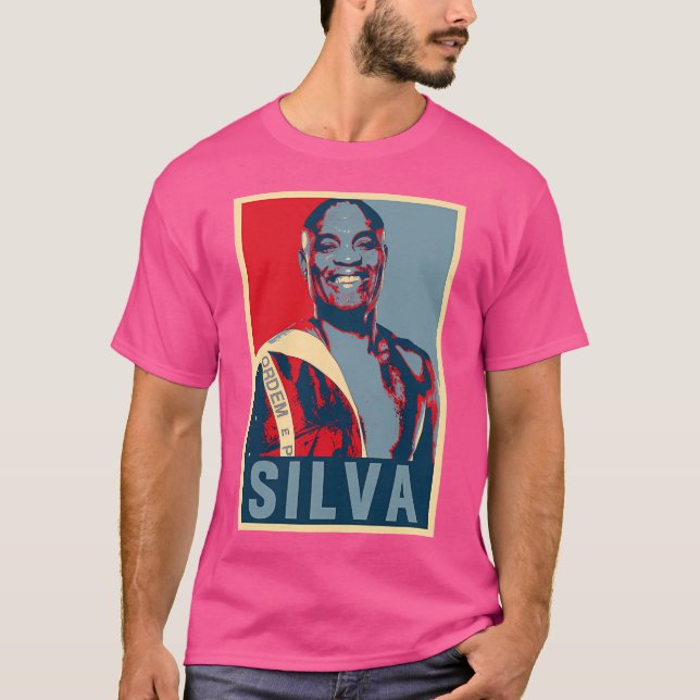 Anderson Silva Spider Kick T-Shirt (Vorderseite)