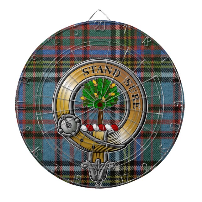 Anderson Tartan & Abzeichen Dartscheibe (vorne)