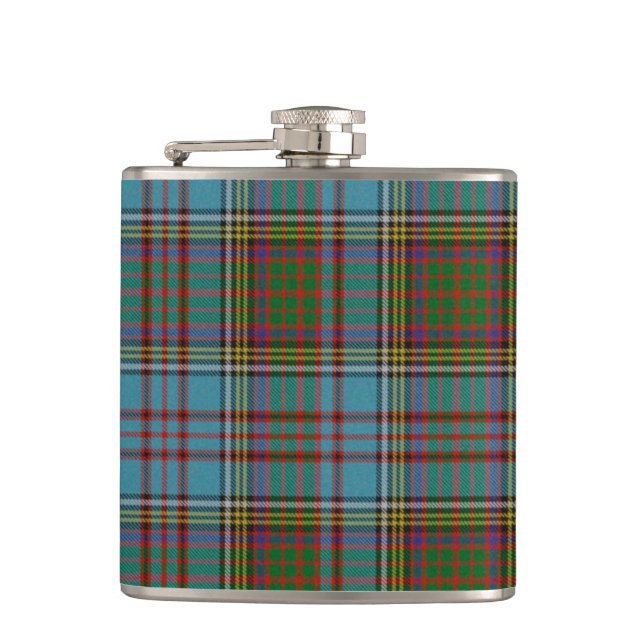 Andersontartan-Flasche Flachmann (Vorderseite)