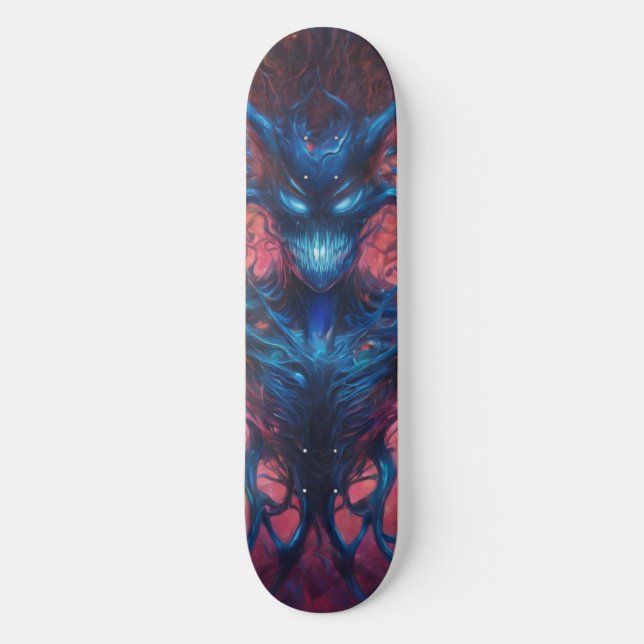 Anderswo Kreatur: Surreal Skateboard Design (Vorderseite)