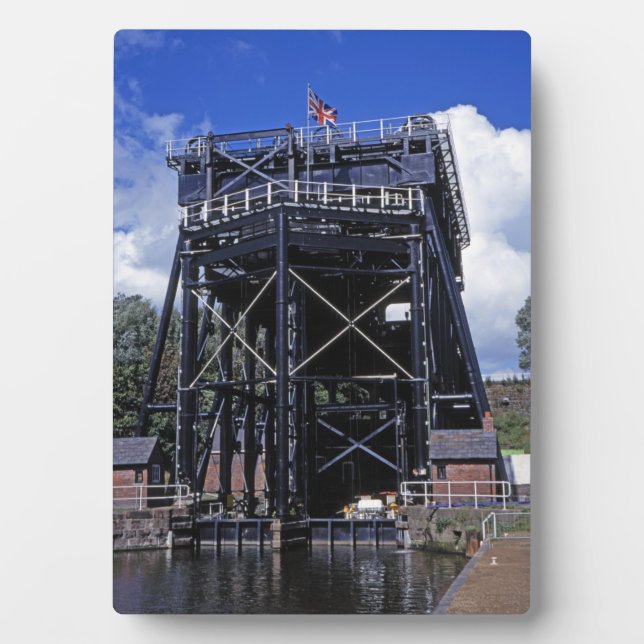 Anderton Lift Cheshire England Fotoplatte (Vorderseite)