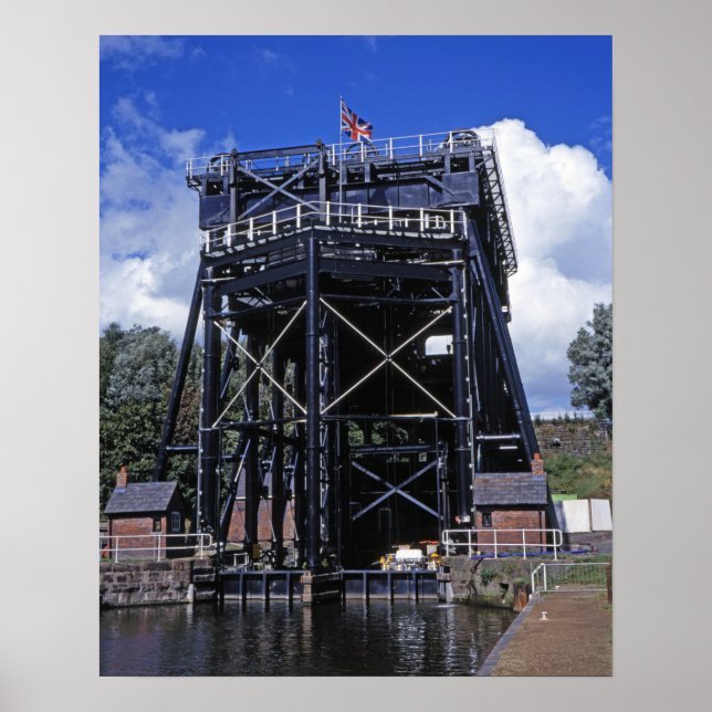 Anderton Lift Cheshire England Poster (Vorne)
