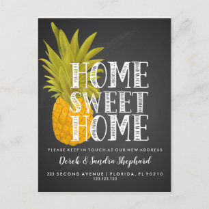 Änderung der Adresse Postkarte haben wir Ananas ve