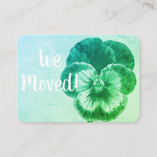 Änderung der Adresskarte Visitenkarte