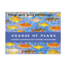 Änderung der Pläne Schwimmschule für Fische Postka