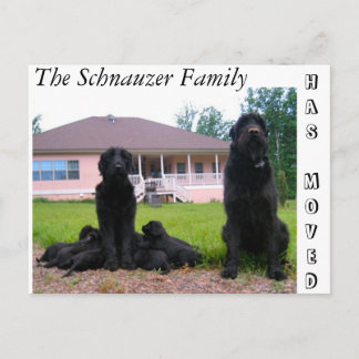 Änderung der Postkarte