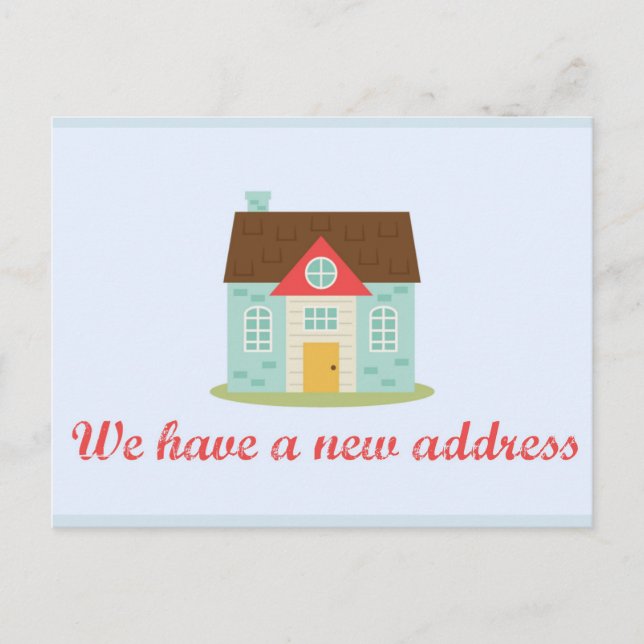 Änderung der Postkarte (Vorderseite)