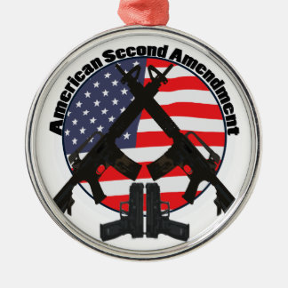Änderung des Amerikaner-zweite Ornament Aus Metall
