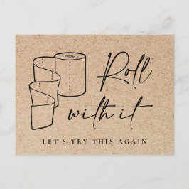 Änderung des Datums "Zurückgestellt Stornierungser Postkarte