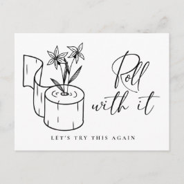 Änderung des Datums "Zurückgestellte Stornierung" Postkarte