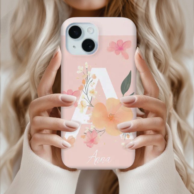 Änderung des iPhone-Namens Initial Logo IPhone Fal Case-Mate iPhone Hülle (Von Creator hochgeladen)