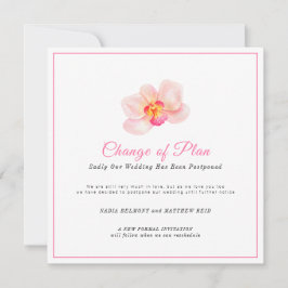 Änderung des Plans für das Hochzeitsereignis Save The Date