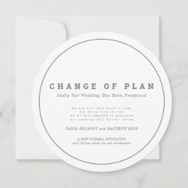 Änderung des Plans für Hochzeitsereignisse Save The Date