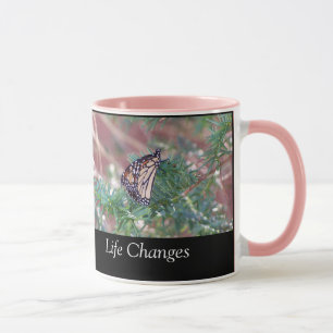 Änderungen des Lebens durch Inspiration Tasse