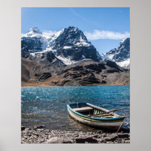 Andes Bergsee-Zauber im Val Piora Poster