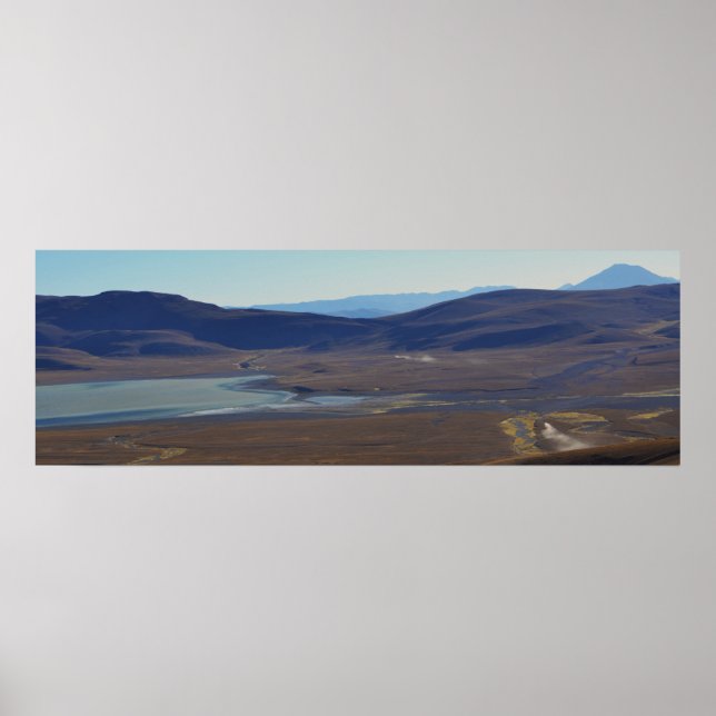 Andes Mountains Panoramic - Fotografie Poster (Vorne)