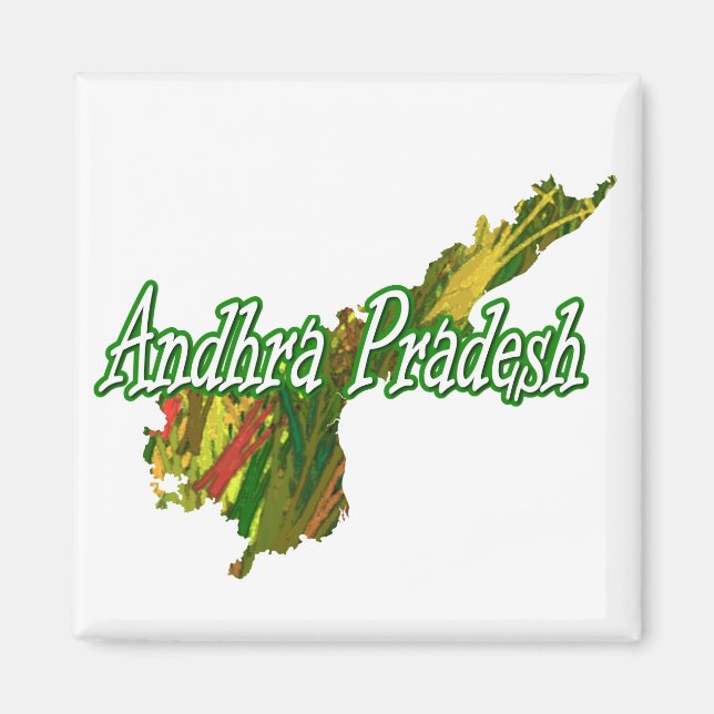 Andhra Pradesh Magnet (Vorne)