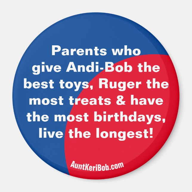 Andi-Bob Ruger Parents Magnet (Vorne)
