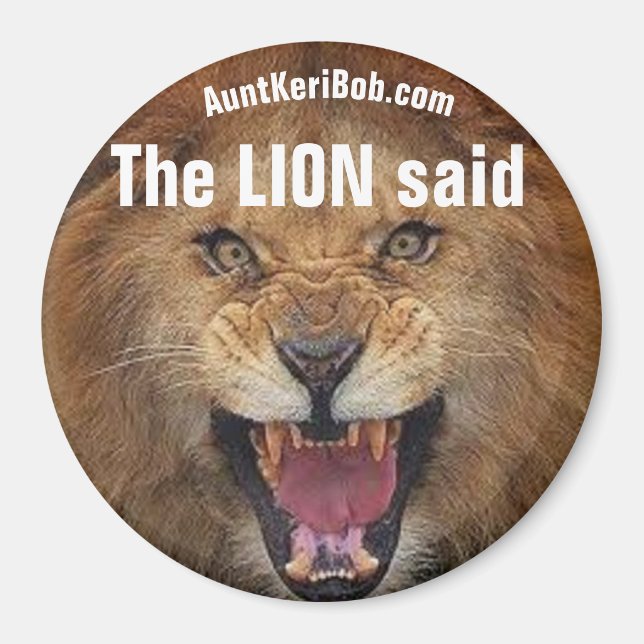 Andi The LION sagte: Magnet (Vorne)