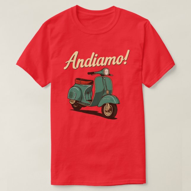 Andiamo! T-Shirt (Design vorne)