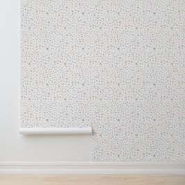 Andie Confetti Watercolor Dots Tapete
