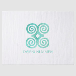 Andika Symbol für Demut Dweni Ni Mmen Geschenk Ide Seidenpapier
