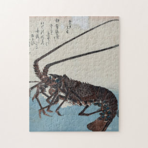 Ando Hiroshige - Garnelen und Hummer